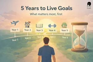 Are you intrigued by the idea of 5 years to live goals? If this idea is speaking to you, let me, a coach and psychologist, guide you through the process