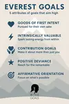 The 5 attributes of everest goals