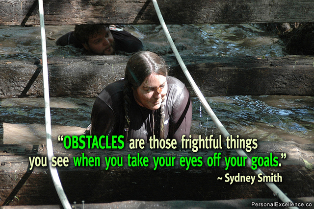 Sydney Smith Quote about Obstacles
