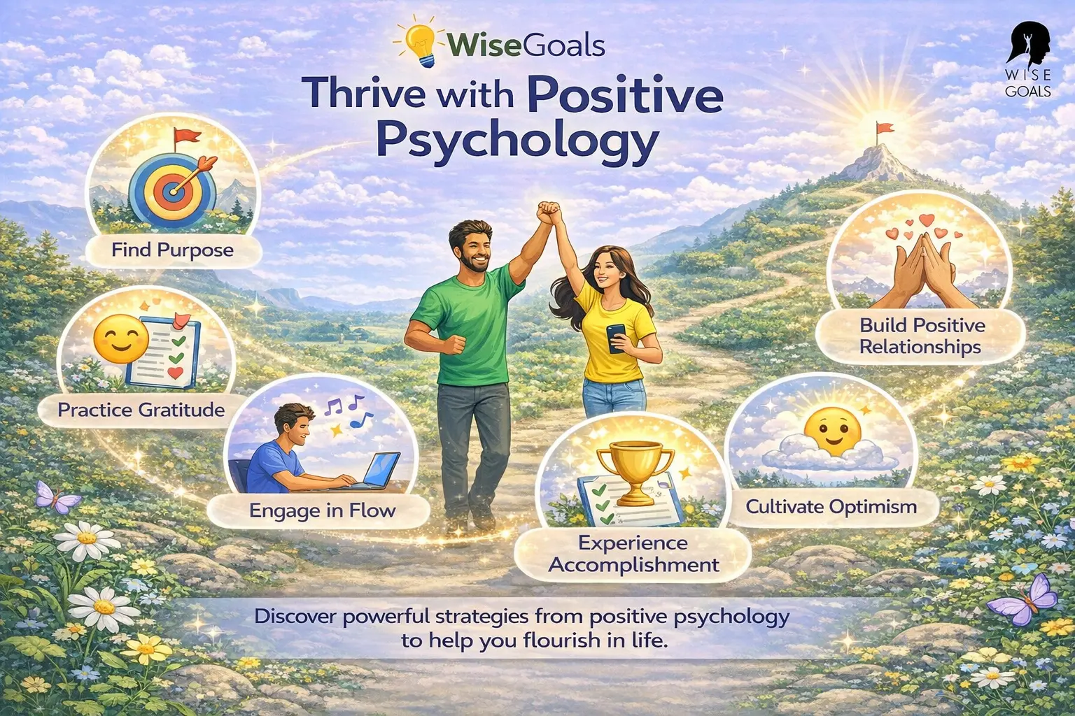 Positive psychology tools for wellbeing and thriving